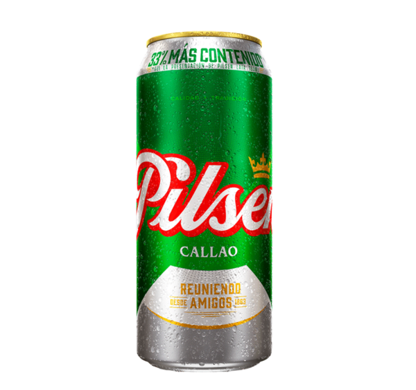 Cerveza Pilsen Callao lata 473ml